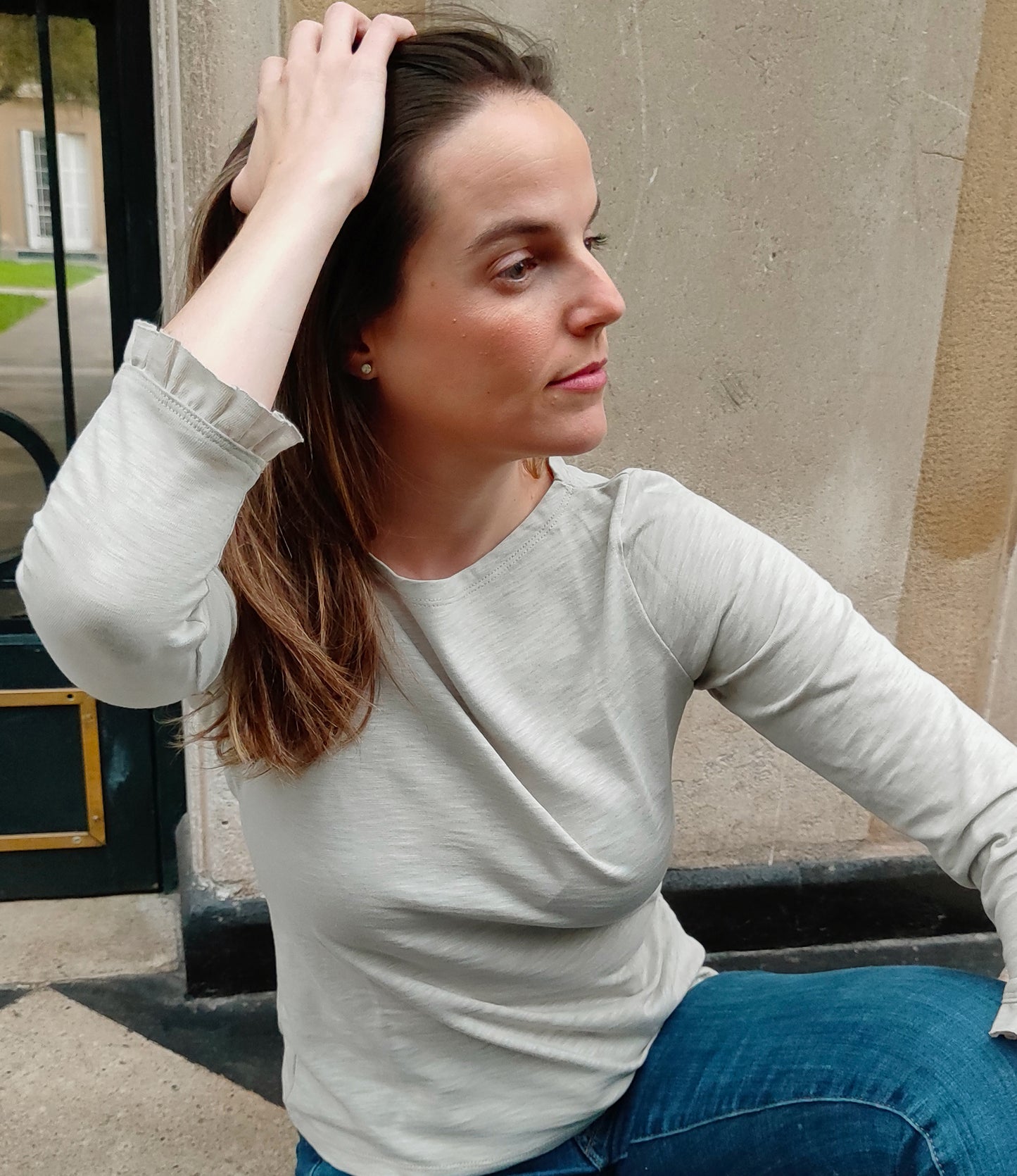 Polera Francisca Beige