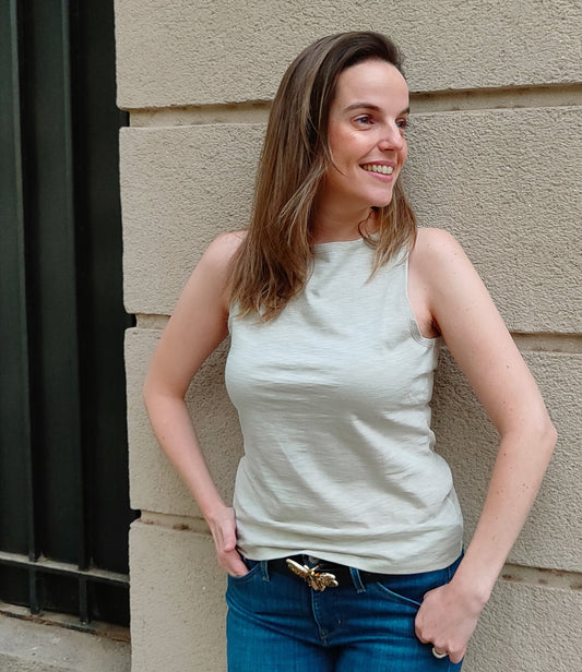 Polera Lucía Beige